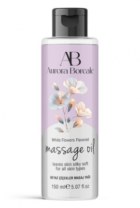 Aurora Boreale Beyaz iek Aromal Masaj Ya 150 ML